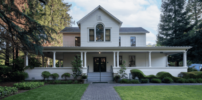 beringer vineyards hudson house exterior front