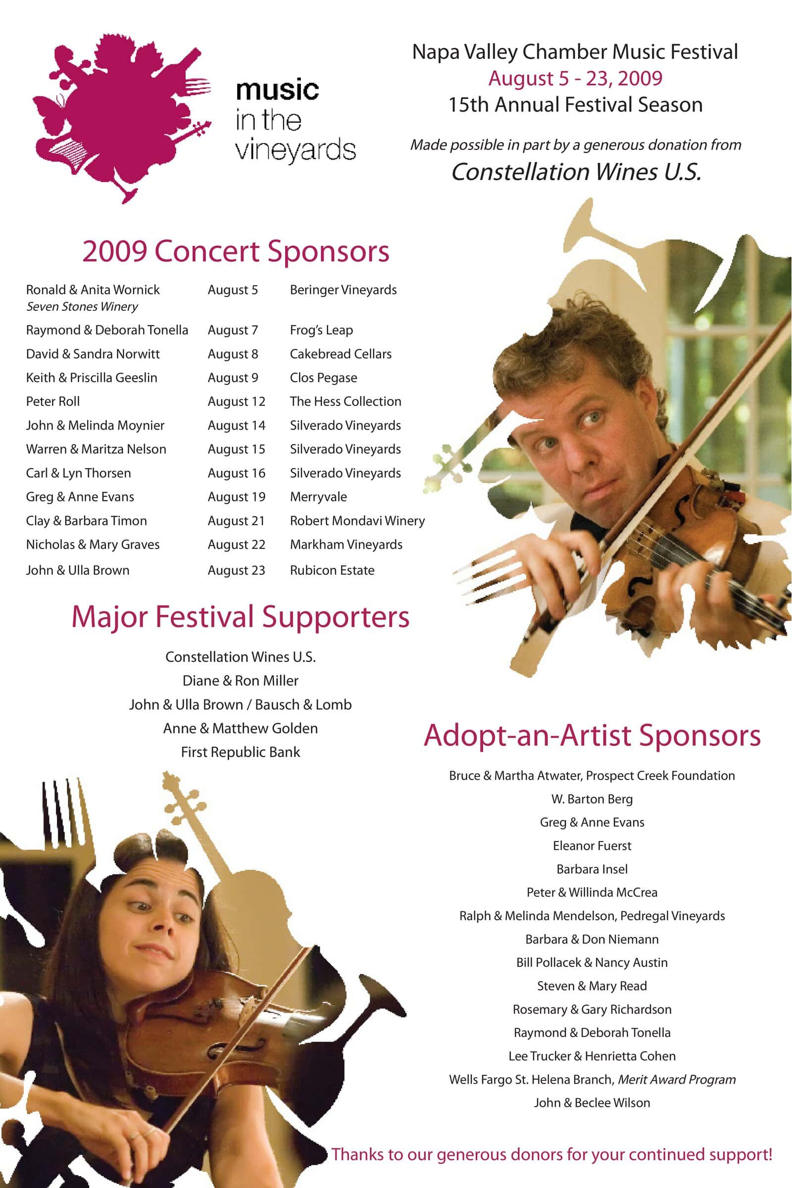 Venue Poster 2009